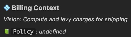 Simple Term with no definition