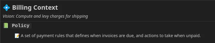 Simple Term with definition